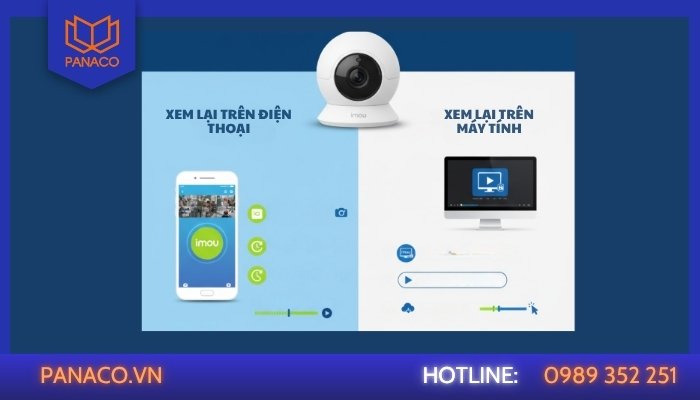 Cách xem lại camera Imou trên điện thoại và máy tính Cách xem lại camera Imou trên điện thoại và máy tính