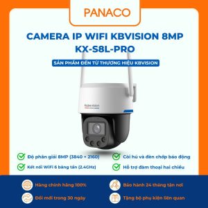 Camera IP Wifi Kbvision 8MP KX-S8L-PRO