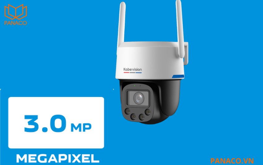 Camera PT WiFi quay quét ngoài trời 3MP KX-S3L-PRO