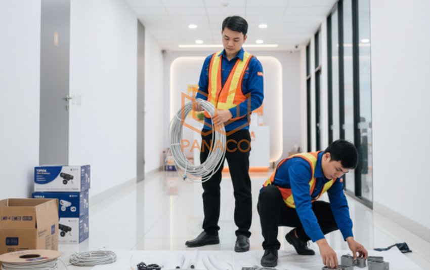 Panaco chỉ sử dụng dây cáp mạng chuẩn CAT6 đồng nguyên chất