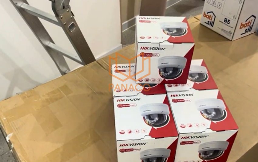 Tất cả thiết bị được mở hộp tại văn phòng Panaco