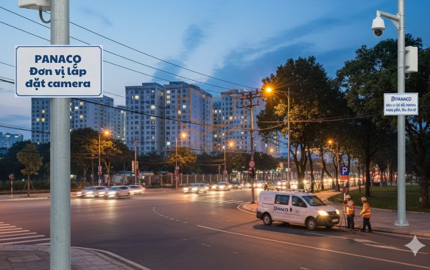 Panaco tự hào là đơn vị đi đầu trong giải pháp camera an ninh công cộng