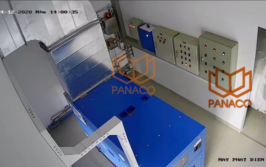 Giám sát khu vực máy phát điện và tủ điện điều khiển