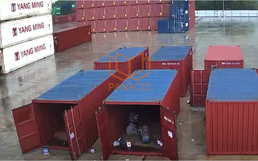 Giới thiệu tổng quan dự án tại Bãi xe container cảng Solog Phú Hữu