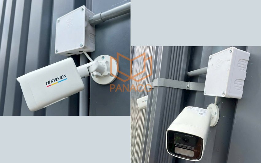 Hình ảnh camera sau khi Panaco lắp đặt cho nhà máy nước thải
