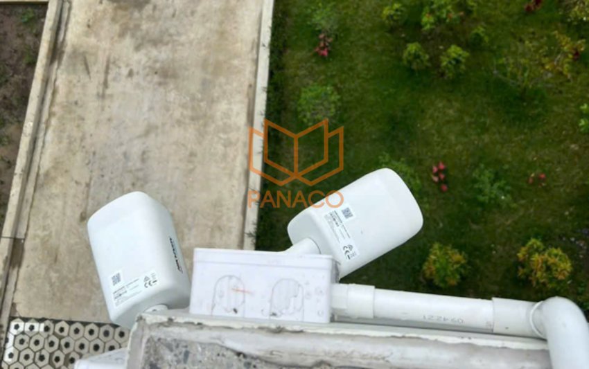 Hình ảnh camera sau khi Panaco lắp đặt cho nhà máy nước thải