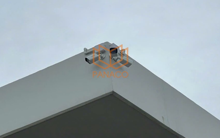 Hình ảnh camera sau khi Panaco lắp đặt cho nhà máy nước thải