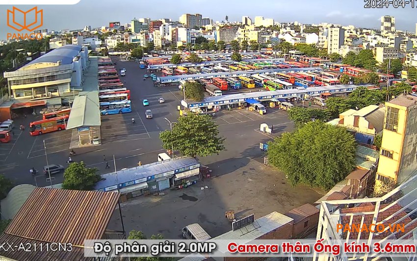 Hình ảnh thực tế Full HD trên camera KBVISION KX-A2111CN3-VN