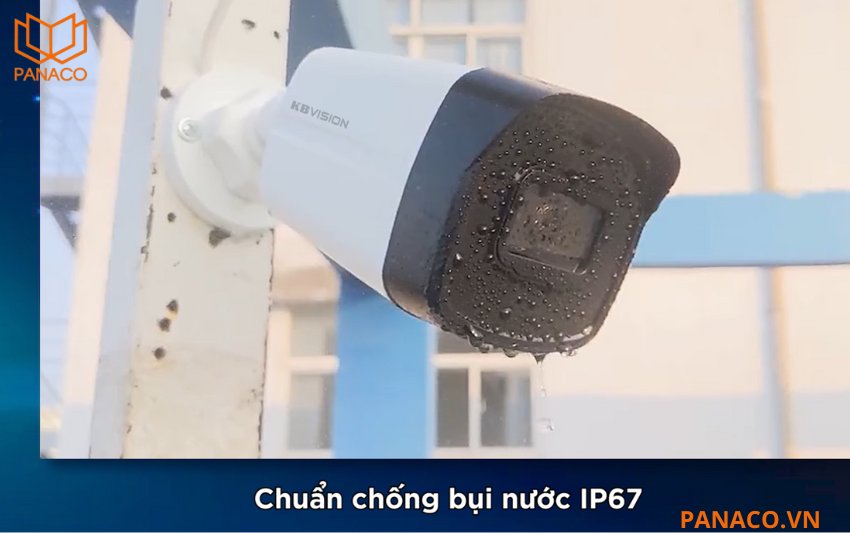 KX-A2111CN3-VN thiết kế nhỏ gọn, bền bỉ đạt chuẩn IP67 chống nước và bụi