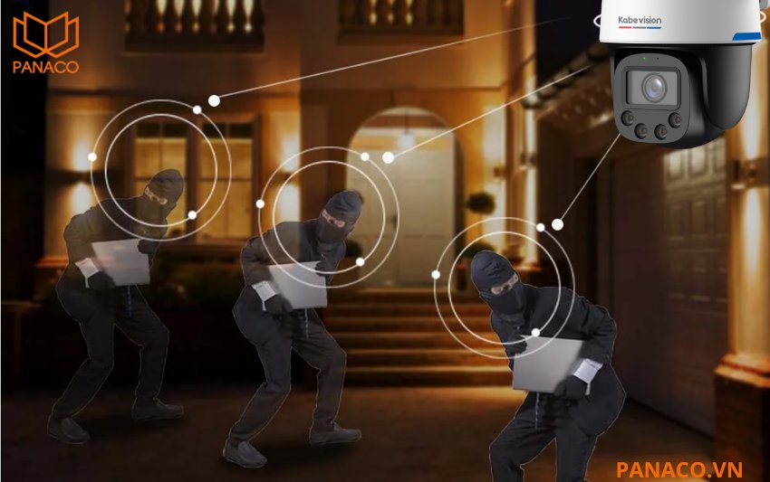 Kabevision KX-S5L-PRO tự động theo dõi chuyển động (Auto Tracking)
