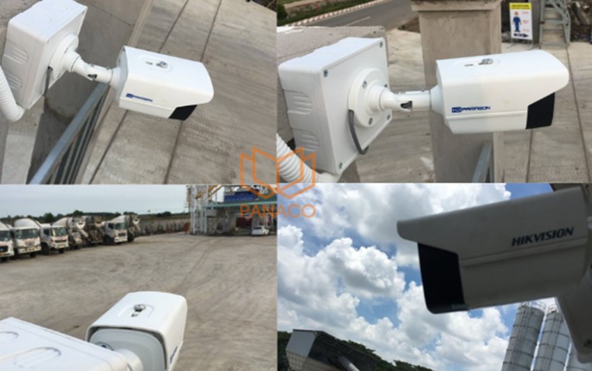 Lắp camera thân ngoài trời