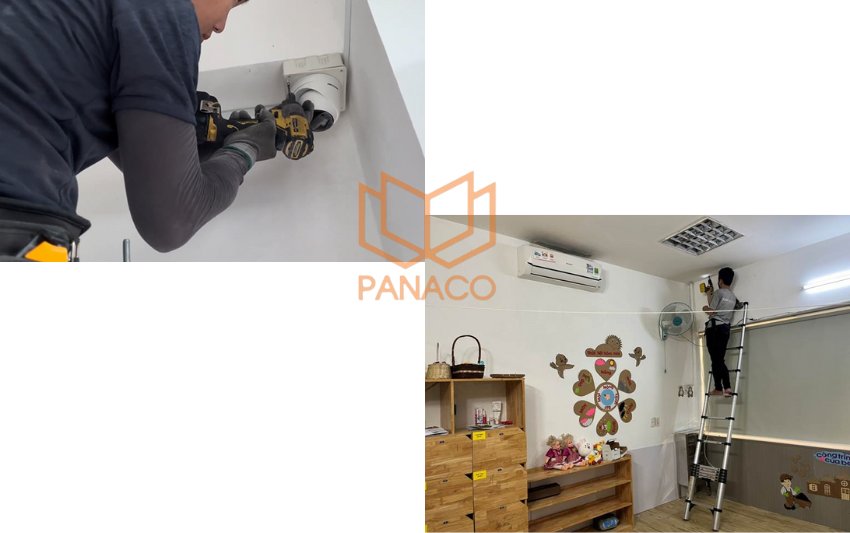 Lắp đặt camera cho Trung tâm tiếng Anh Yola