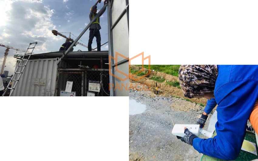 Camera được lắp đặt tại vị trí đã thiết kế