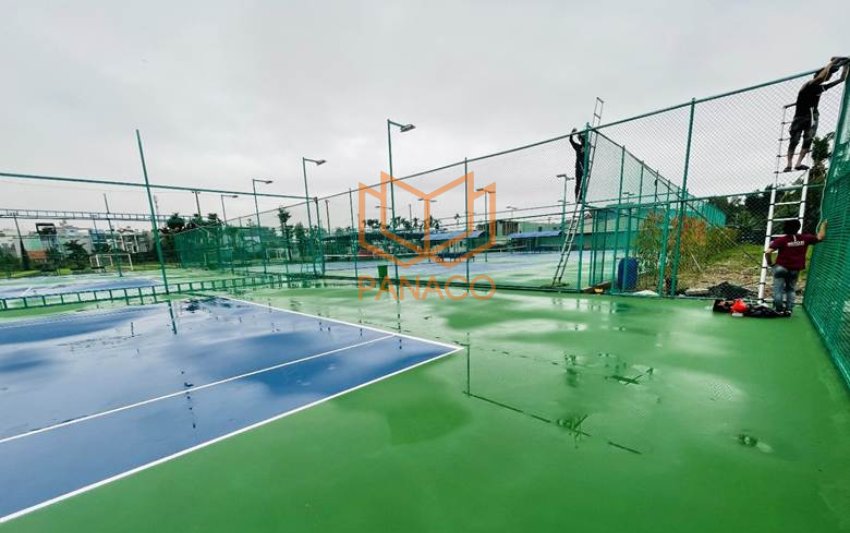 Camera được cố định tại vị trí đã khảo sát