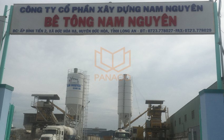 Nhà máy bê tông Nam Nguyên chi nhánh Long An