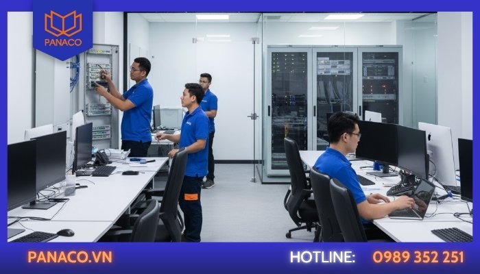 Panaco - Chuyên gia thi công hệ thống mạng nội bộ toàn diện