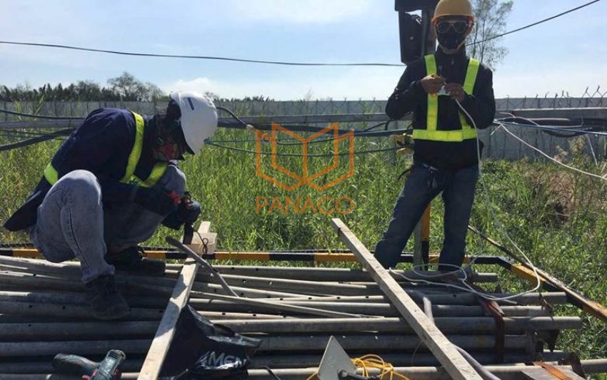 Triển khai cáp mạng và nguồn điện tạm thời