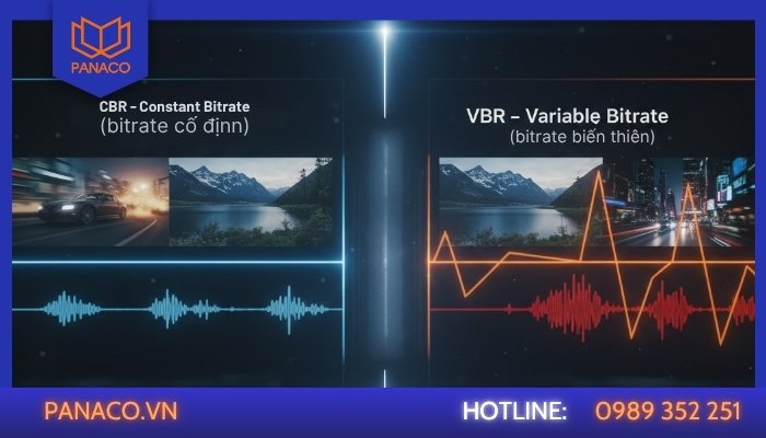 Phân loại bitrate_ CBR và VBR khác nhau thế nào