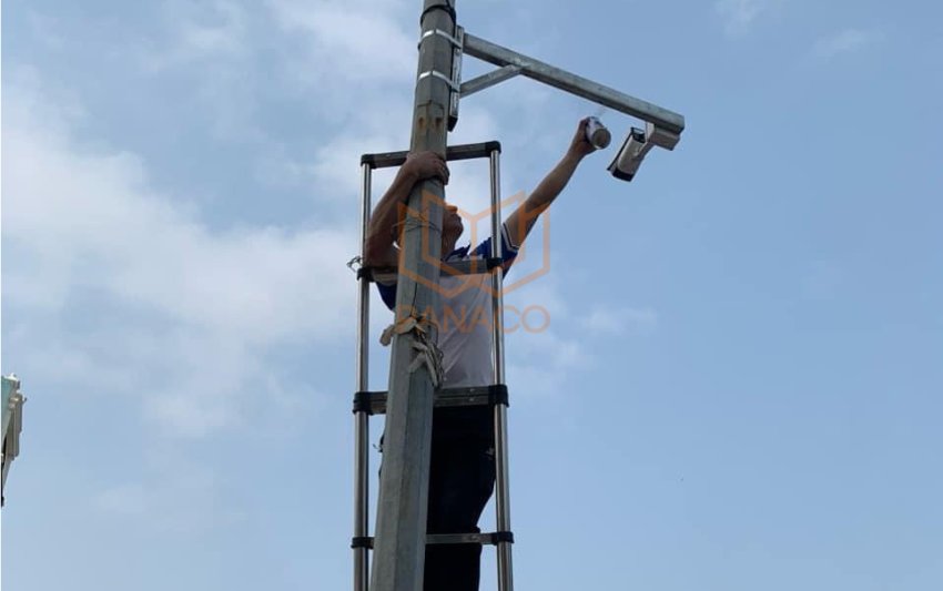 Các bước lắp đặt hệ thống camera giám sát tại Panaco