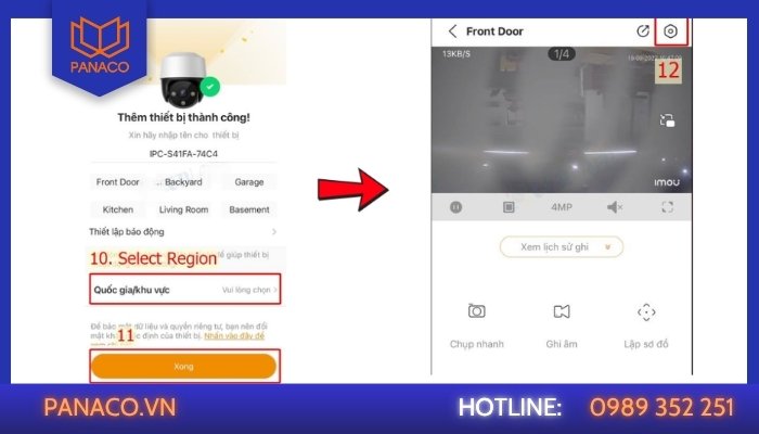 Xem được camera IMOU trên phần mềm IMOU LIFE
