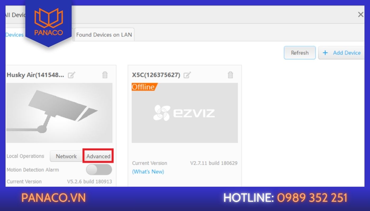 Cập nhật Firmware mới để khắc phục lỗi camera Ezviz sáng đèn đỏ Cập nhật Firmware mới để khắc phục lỗi camera Ezviz sáng đèn đỏ