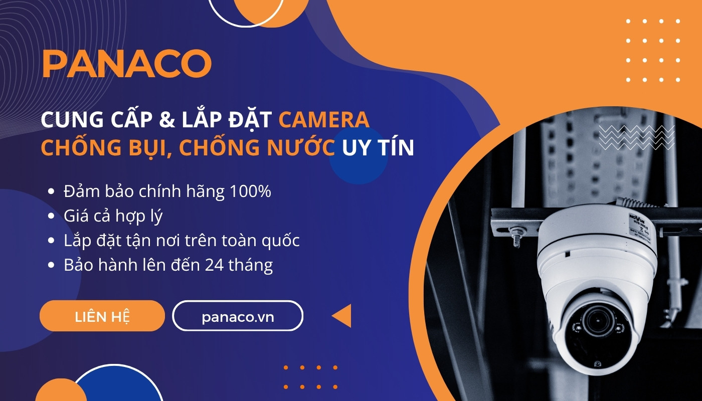 Mua camera IP chống nước tại PANACO Mua camera IP chống nước tại PANACO