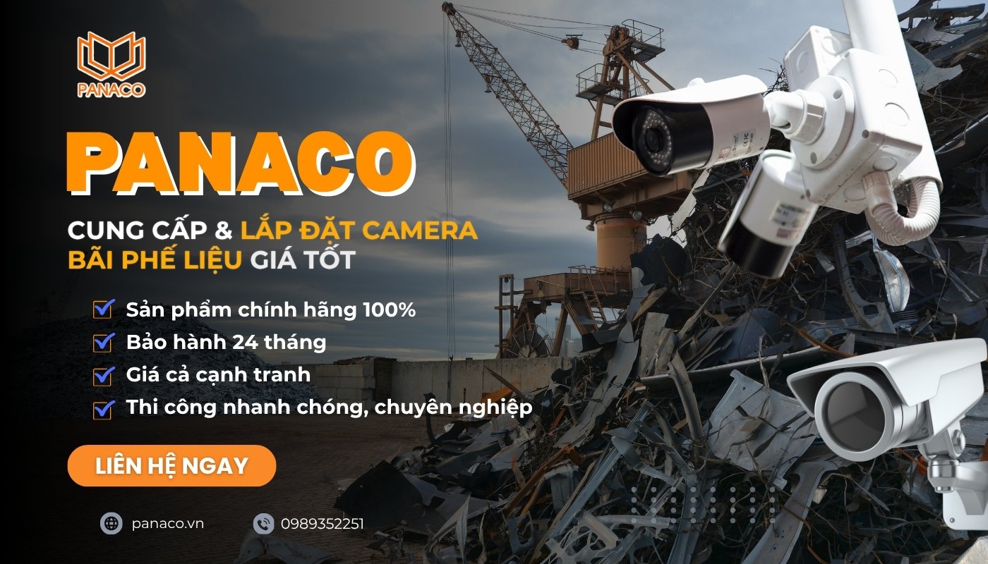 PANACO nhận lắp camera trọn gói, giá tốt