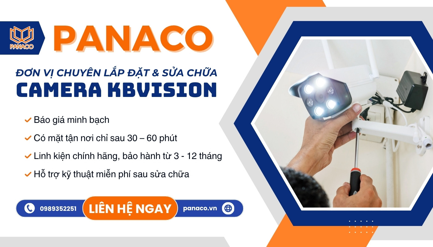 Sửa camera KBVision