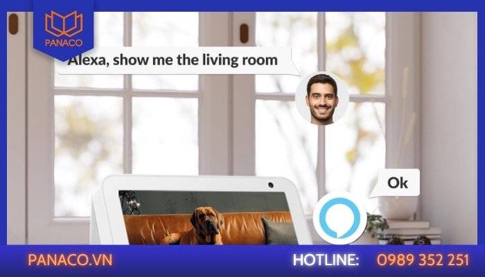 Alexa cho phép bạn nói để xem hình ảnh từ camera Hikvision từ xa