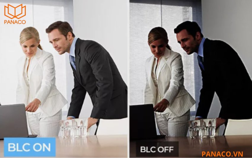 BLC giúp xử lý ngược sáng khi đối tượng đứng trước nguồn sáng