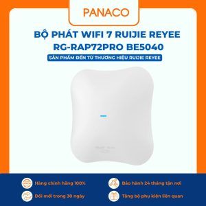 Bộ Phát Wifi 7 Ruijie Reyee RG-RAP72Pro BE5040
