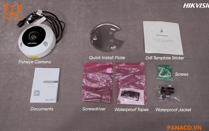 Trọn bộ camera Hikvision DS-2CD2955G0-ISU