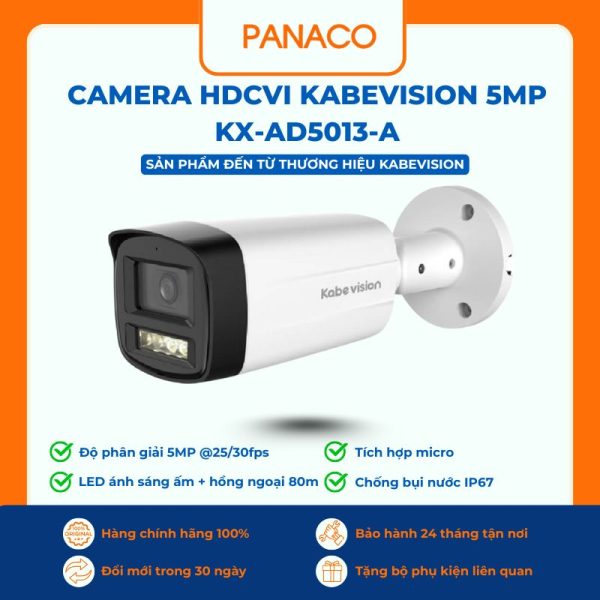 Camera HDCVI Kabevision 5MP KX-AD5013-A