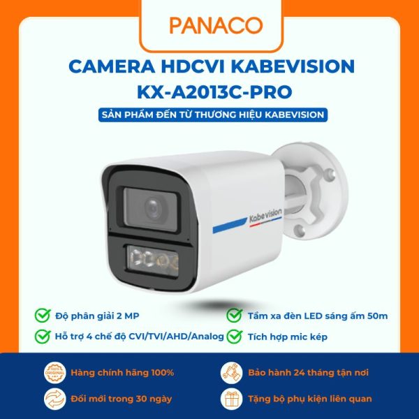 Camera HDCVI Kabevision KX-A2013C-PRO