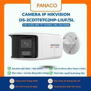 Camera IP Hikvision 6MP DS-2CD1T67G2HP-LIUFSL