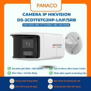 Camera IP Hikvision DS-2CD1T67G2HP-LIUFSRB