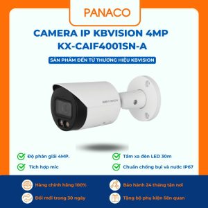 Camera IP KBvision 4MP KX-CAiF4001SN-A