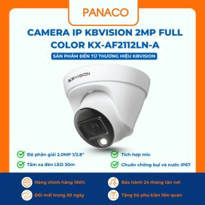 Camera IP Kbvision 2MP Full Color KX-AF2112LN-A