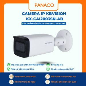 Camera IP Kbvision 2MP KX-CAi2003SN-AB