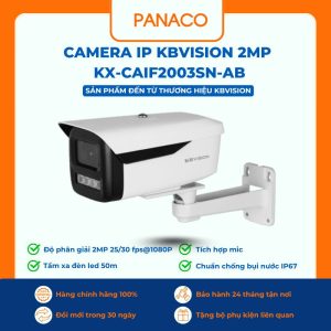 Camera IP Kbvision 2MP KX-CAiF2003SN-AB