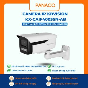 Camera IP Kbvision 4MP KX-CAiF4003SN-AB