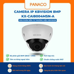 Camera IP Kbvision 8MP KX-CAi8004MSN-A
