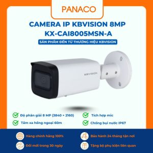 Camera IP Kbvision 8MP KX-CAi8005MSN-A