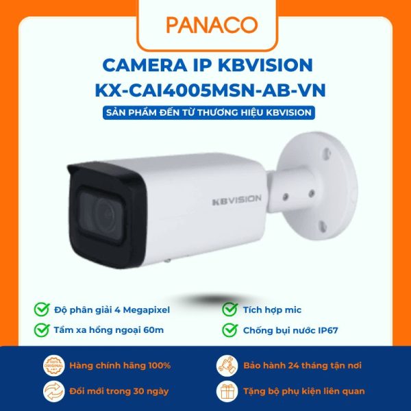 Camera IP Kbvision KX-CAi4005MSN-AB-VN