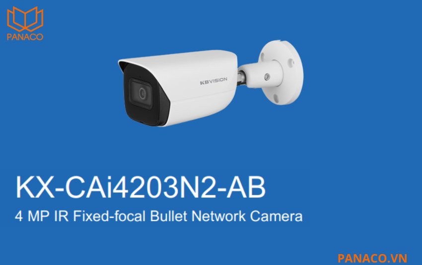Camera IP Kbvision thân trụ KX-CAi4203N2-AB