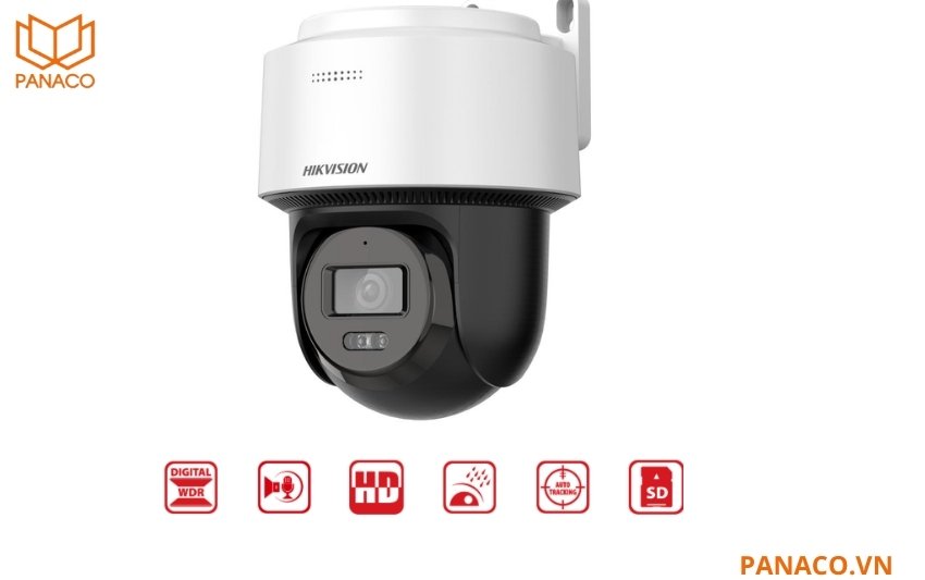 Camera IP Mini PT Smart Hybird Light 6MP Hikvision DS-2DE2C600MWG-E