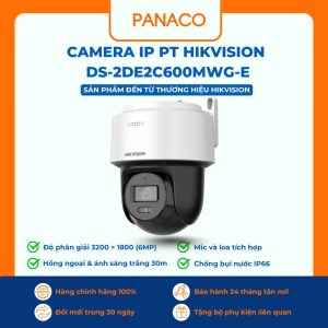 Camera IP PT Hikvision 6MP DS-2DE2C600MWG-E