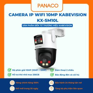 Camera IP WiFi 10MP Kabevision KX-SM10L