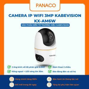 Camera IP WiFi 3MP Kabevision KX-AM6W