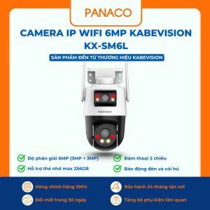 Camera IP WiFi 6MP Kabevision KX-SM6L